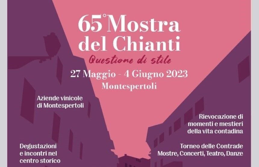 Un programma fitto di eventi a Montespertoli per la Mostra del Chianti