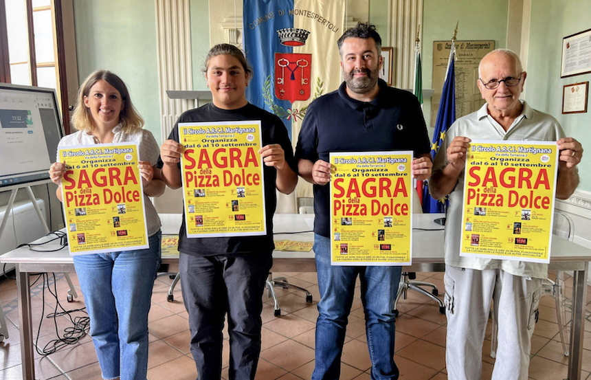 Sagra della pizza dolce al Circolo Arci a Martignana, un appuntamento di fine estate