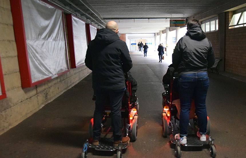 Servizio carrozzine elettriche attivo all'Aou Senese