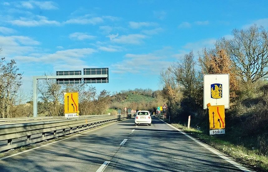 Manutenzione stradale: proseguono i lavori in Autopalio tra Poggibonsi, Colle e Monteriggioni