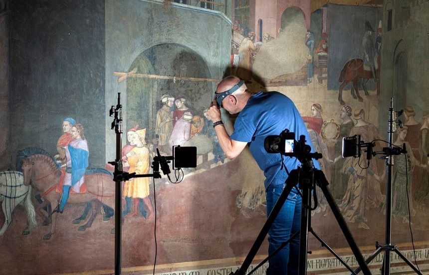 Siena, 'Allegoria del Buongoverno': dal 1 Giugno visite guidate all'interno del cantiere