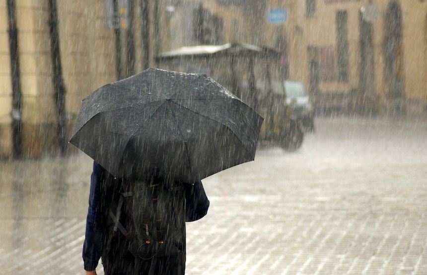 Maltempo, codice giallo per temporali forti in Val d'Elsa