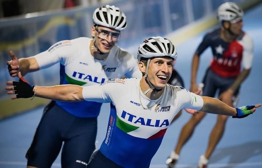 Mens Sana Pattinaggio Corsa, Campionati Mondiali: filotto d'oro per Duccio Marsili